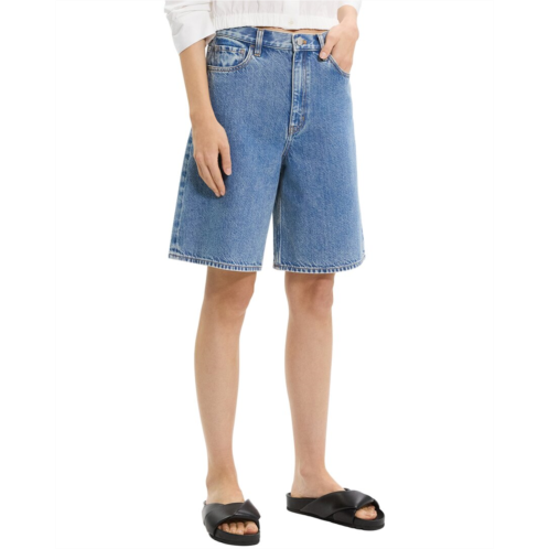 Theory high waist relaxed short
