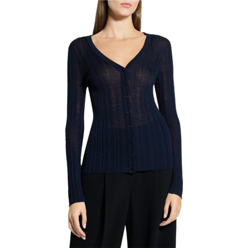 Theory wool-blend cardigan
