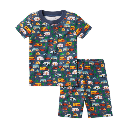 Janie and Jack shortie camping pajamas