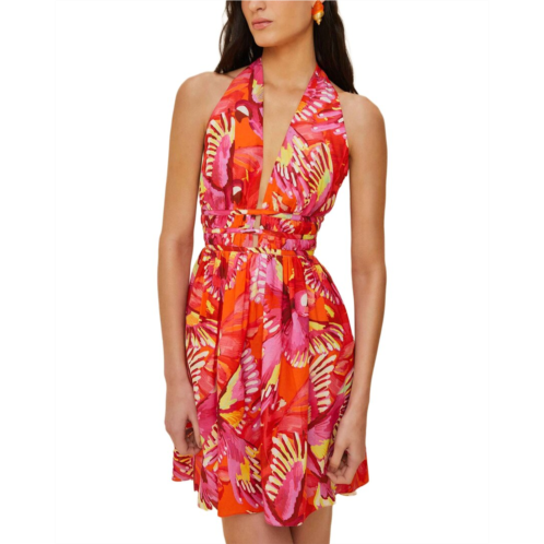 FARM Rio flying birds mini dress