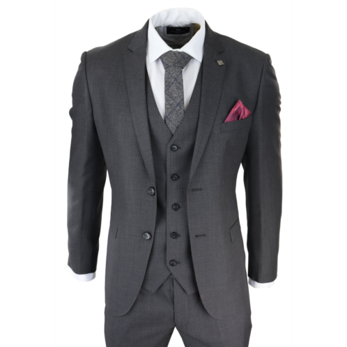 Paul Andrew charles 3 piece plain suit