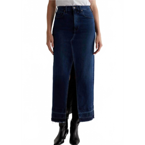 AG Jeans womens davina skirt in midnight sun