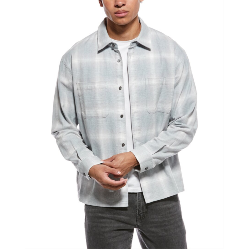 frame Denim frame plaid overshirt