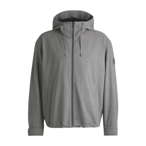BOSS regular-fit jacket in performance-stretch material