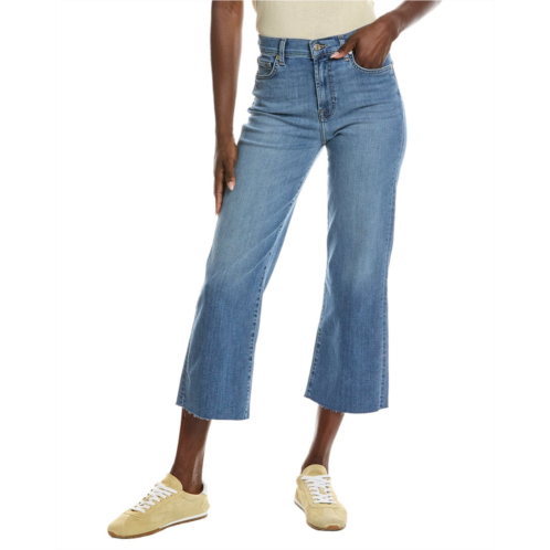 7 for all mankind cropped alexa newton straight leg jean