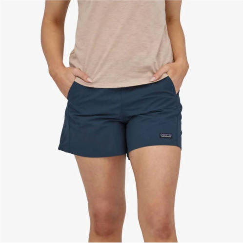 Patagonia womens baggies shorts in tidepool blue