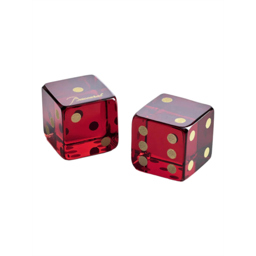 Baccarat 2813755 crystal jeux dice to play - set of 5 figurine