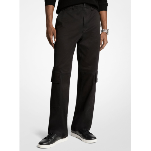 Michael Kors stretch cotton cargo pants