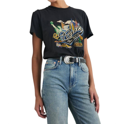 Rails boyfriend tee in new york