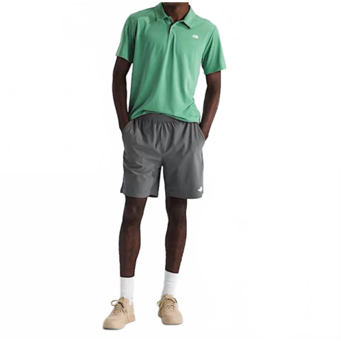 THE NORTH FACE mens wander 2-in-1 7 shorts in smoked pearl