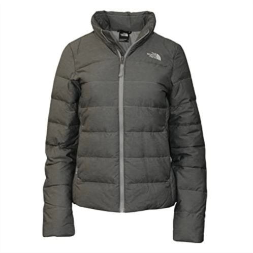 The North Face flare ii nf0a55xbdyy puffer jacket womens gray full zip kfc373
