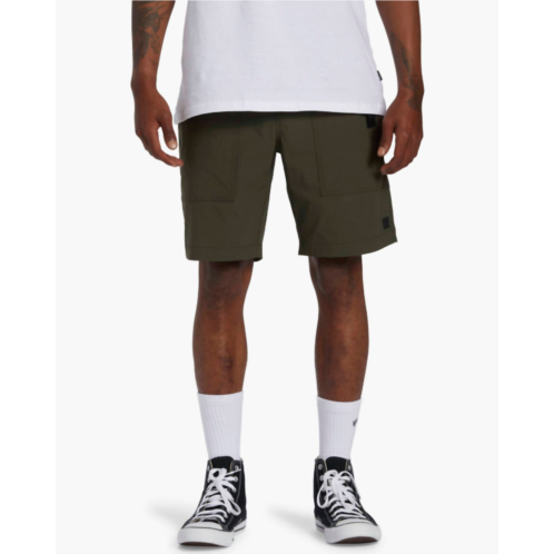 Billabong mens surftrek trail climber short in military