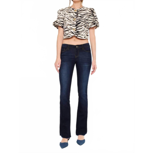 KanCan low rise bootcut jeans in super dark