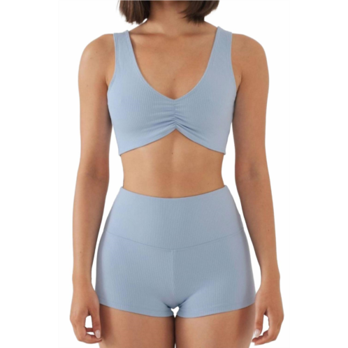 Montce micro bike short in peri rib