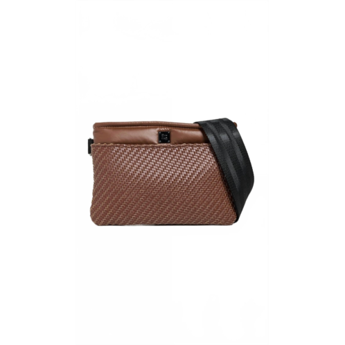 THINK ROYLN womens yacht bum bag 2.0 in nutmeg braided luxe