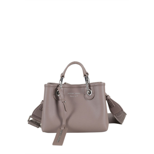Emporio Armani mini taupe shopping bag