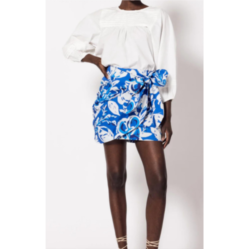Cleobella serenity mini skirt in azure