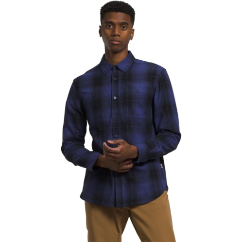 The North Face mens arroyo flannel shirt half dome shadow plaid asm290