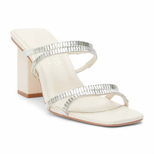 Matisse womens aria heeled sandals in white