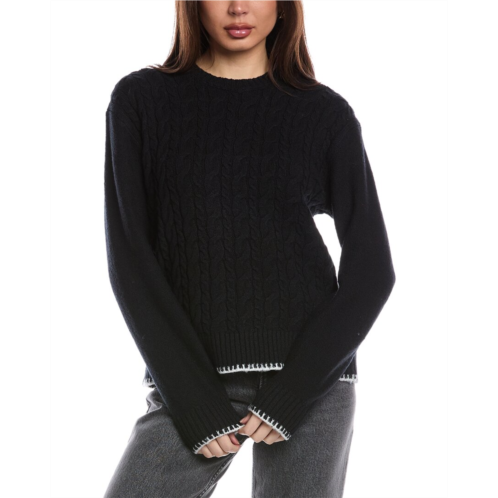 ATM Anthony Thomas Melillo cable crewneck sweater