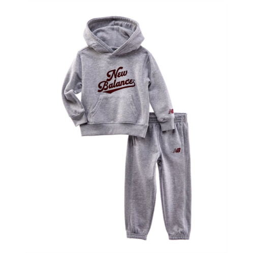 New Balance 2pc fleece hoodie & jogger set