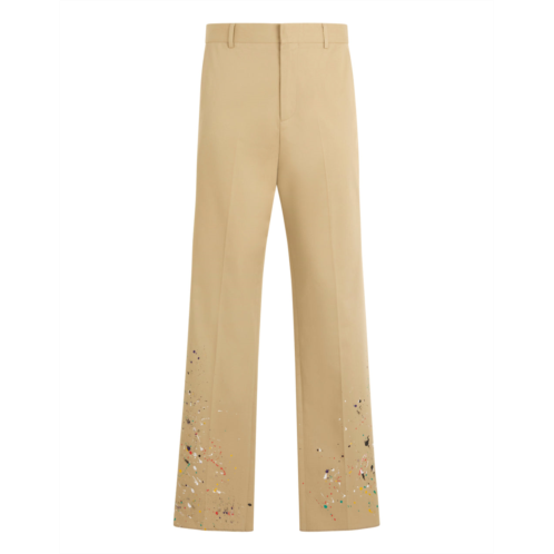 PHILIPP PLEIN loose fit trousers painted painted