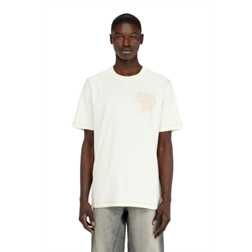 Diesel regular t-shirt with embroidered patch