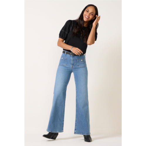 7 FOR ALL MANKIND womens modern dojo tailorless jeans