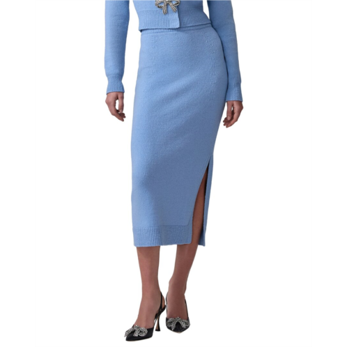 Carolina Herrera wool & cashmere-blend pencil skirt