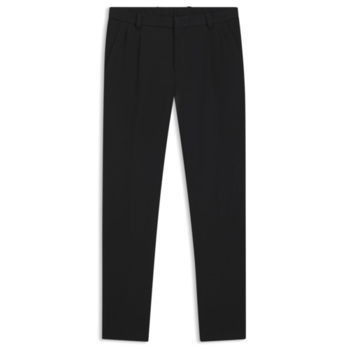 HUGO melange modern-fit trousers in a cotton blend