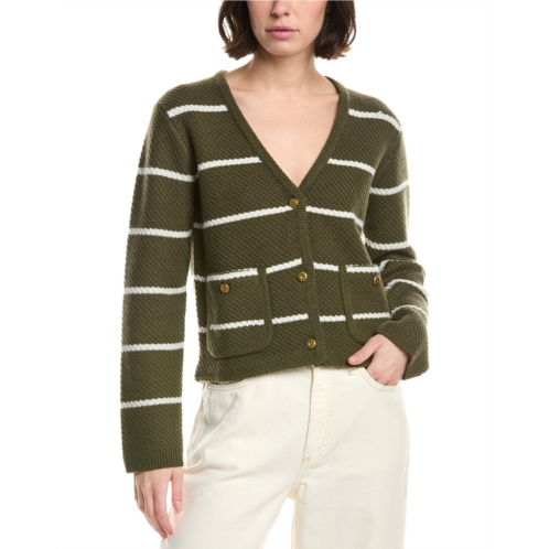 Rag & bone peggy striped wool cardigan