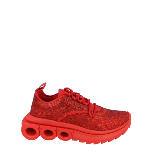 Salvatore Ferragamo nima strass crystal embellished sneakers