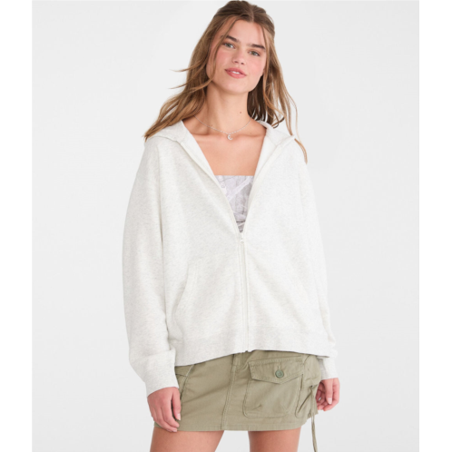 Aeropostale cloud soft oversized full-zip hoodie