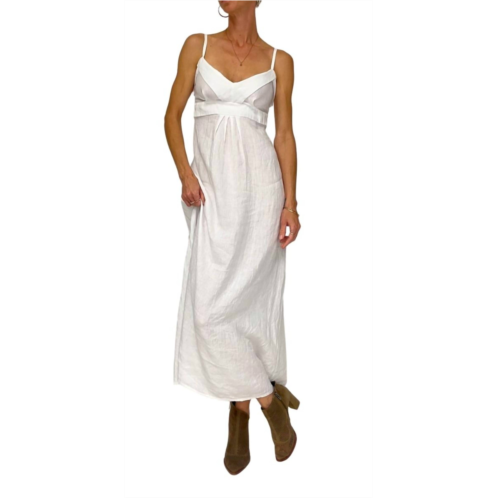 GIGI MODA zora maxi dress in white