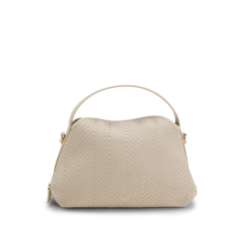 BOSS woven crossbody bag with double b monogram