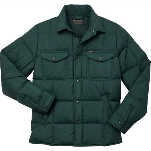 FILSON mens lightweight down jacket in fir
