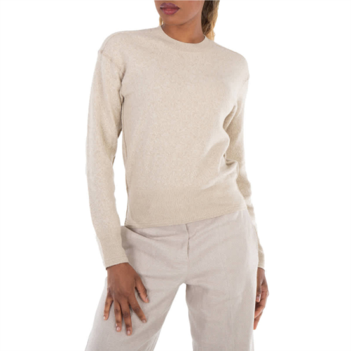 Burberry crewneck logo embroidered sweater