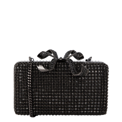 self-portrait crystal box clutch