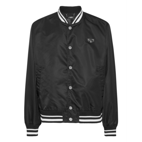 PHILIPP PLEIN nylon baseball jacket