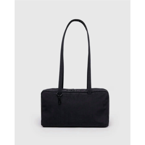 BAGGU womens nylon bowler bag in black