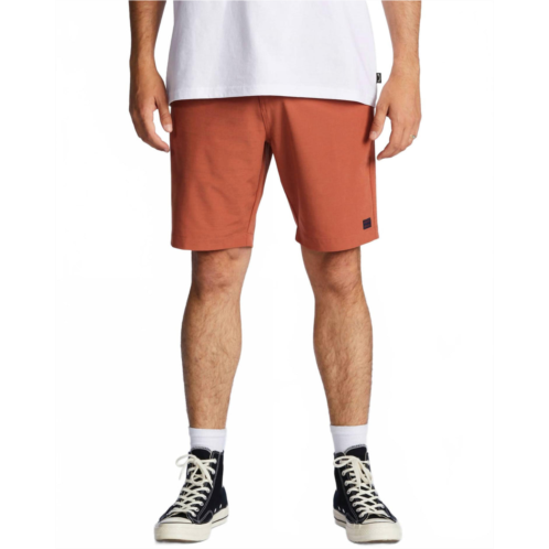 Billabong crossfire slub submersible shorts in red clay