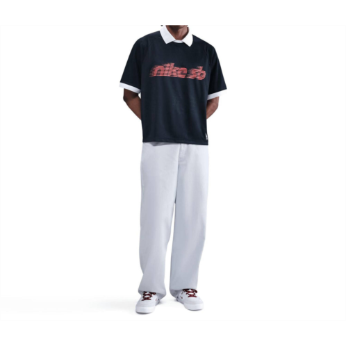 NIKE loose denim pants in football grey