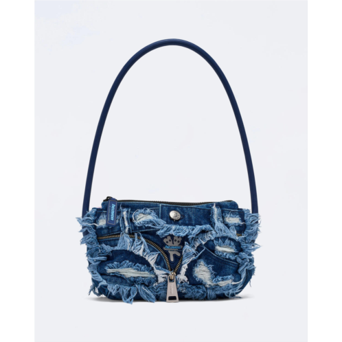 MARC JACOBS denim shoulder bag