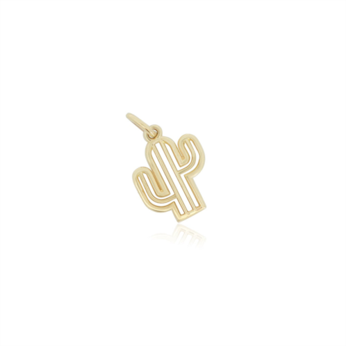 The Lovery mini gold cactus charm