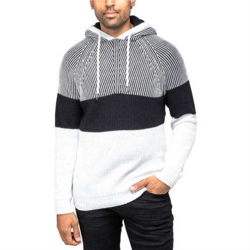 XRAY extra fine fiber hoodie sweater in white