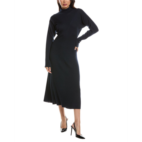 boss hugo boss forbini turtleneck wool sweaterdress