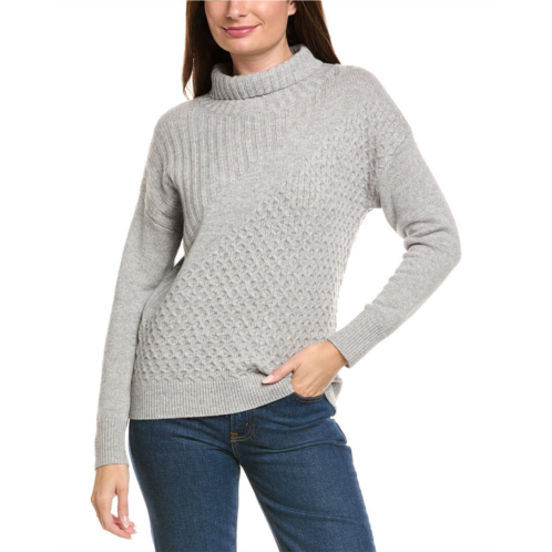 kier j turtleneck wool & cashmere-blend sweater