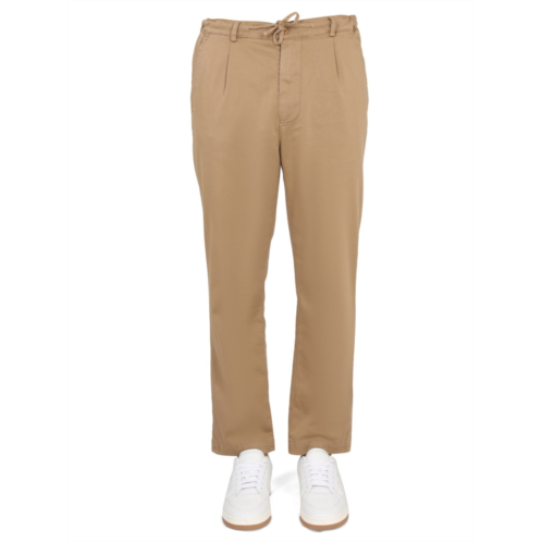 EAST HARBOUR SURPLUS straight-leg casual pants with front button closure