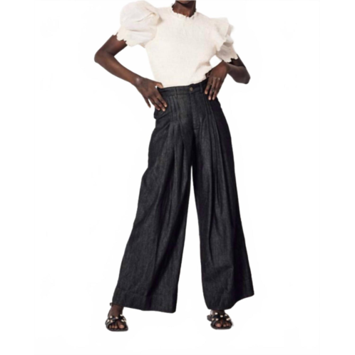 Cleobella garret wide leg jean in black