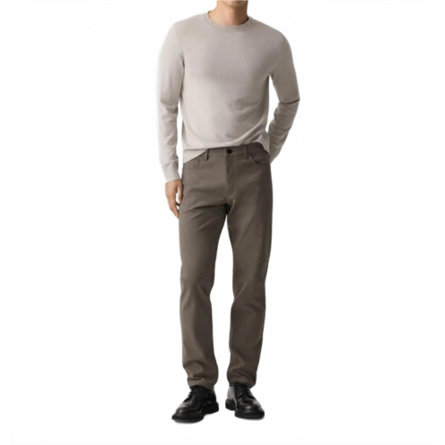 Theory raffi 5-pocket twill pants in morel